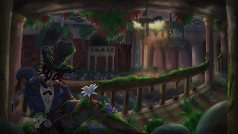 "Sir Earl Grey"- Robot in ruins