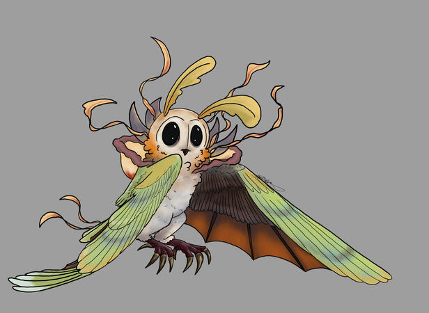 Creature: "Golden Mothettle"