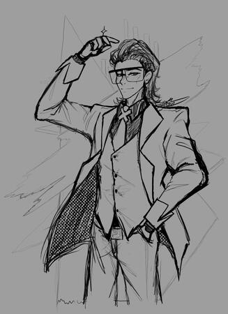 &quot;X&quot;- To Be Hero X fanart/sketch