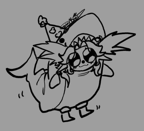 &quot;Shark Moon&quot;- Friend sona&#39;s Discord emote/pfp
