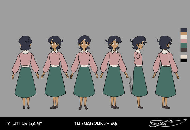 "A Little Rain"- Turnaround "Mei"