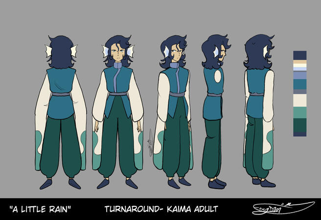 "A Little Rain"- Turnaround "Kaima Adult"