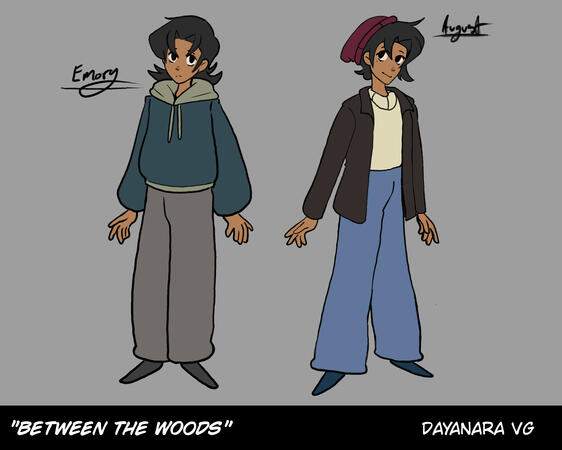 &quot;Between the Woods&quot;- character designs (film proposal)