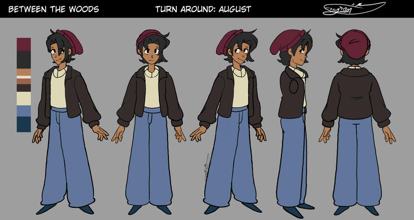 "Between the Woods"- August Turn around