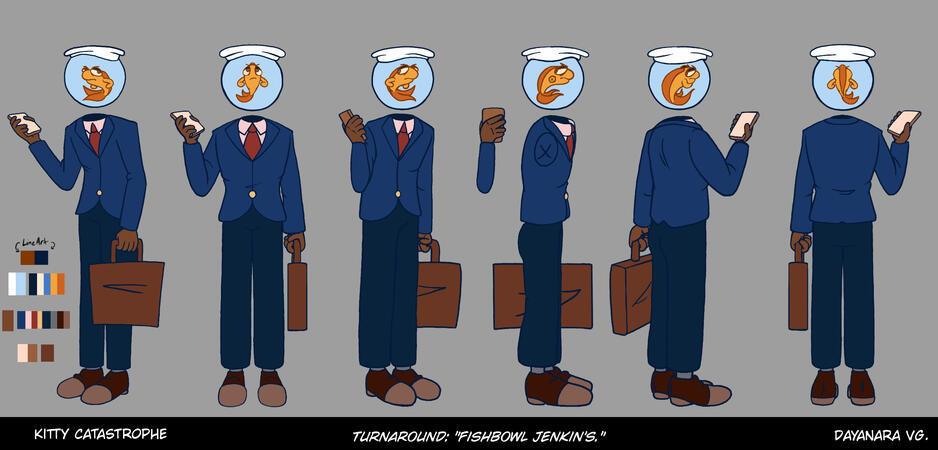 "Kitty Catastrophe"- Fish Bowl Jenkin's turnaround (version 1)