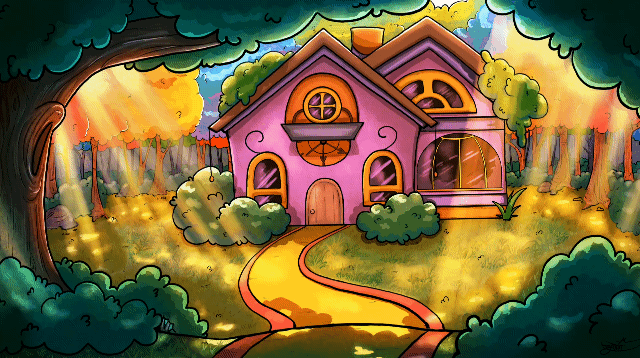 Rosa&#39;s Home- BG animation