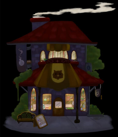 "Vidya"- Shop (Night)