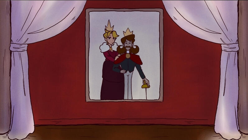 &quot;Jesters Rose&quot;- Protrait BG