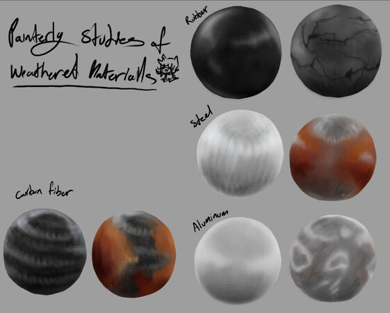 Material rot studies