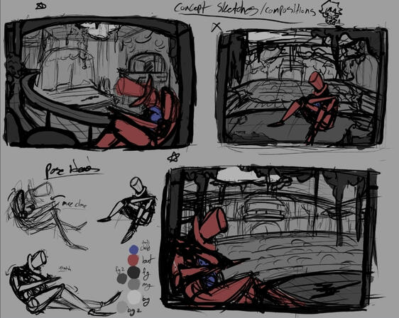 Robot illustration concepts